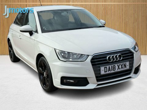 Audi A1 1.0 Tfsi Sport DA18XXN White #4