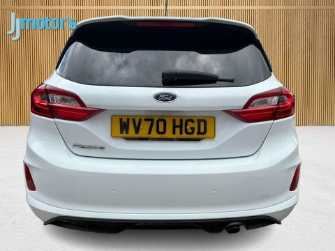 Ford Fiesta 1.0T Ecoboost St-line WV70HGD White #3