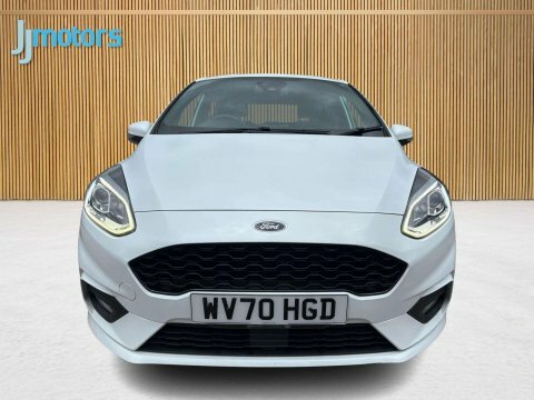Ford Fiesta 1.0T Ecoboost St-line WV70HGD White #4