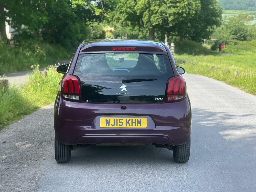 Peugeot 108 Active WJ15KHM Purple #5