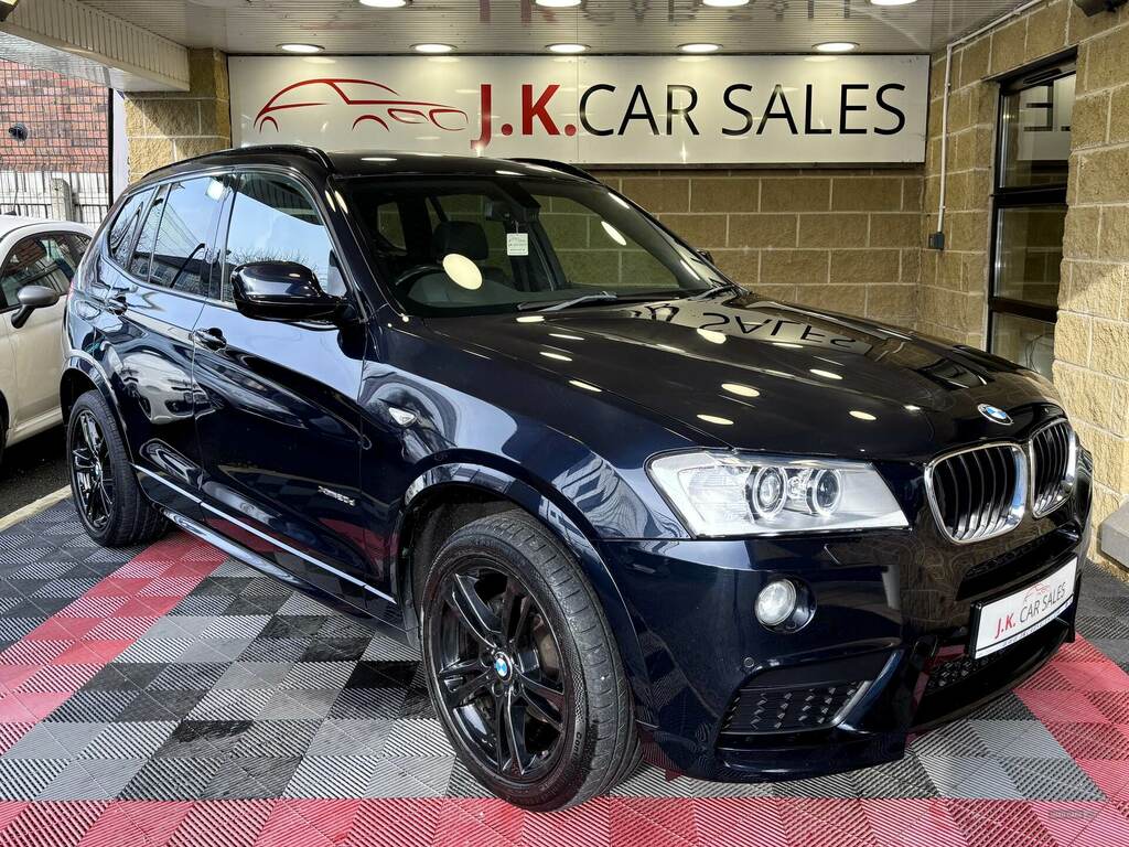 BMW X3 Xdrive20d M Sport Step Black