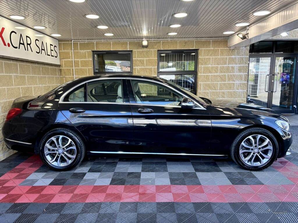 Mercedes-Benz C Class C200 Bluetec Sport HXZ8949 Black #3