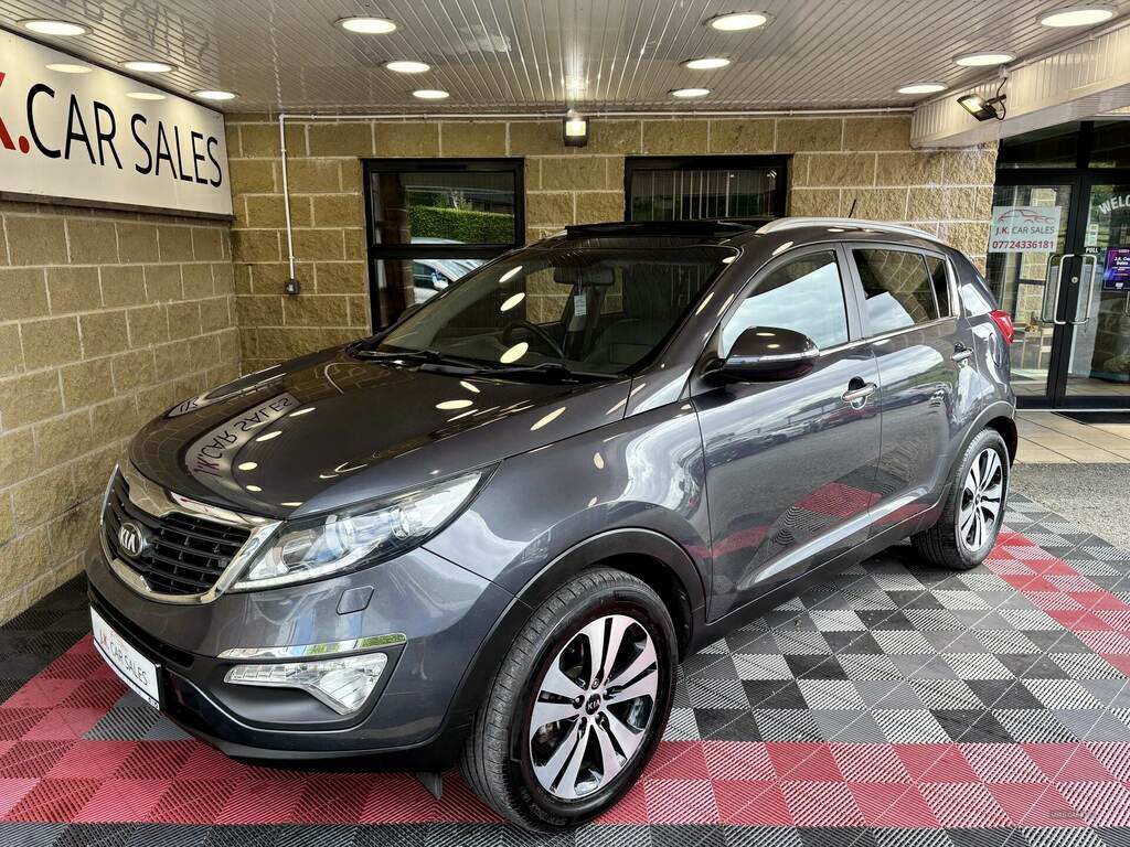 Kia Sportage 1.7 Crdi Isg 3 Sat Nav CSZ4373 Silver #4