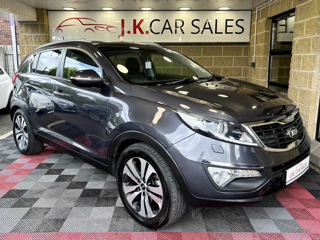 Kia Sportage 1.7 Crdi Isg 3 Sat Nav Silver