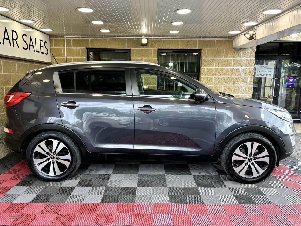 Kia Sportage 1.7 Crdi Isg 3 Sat Nav CSZ4373 Silver #3