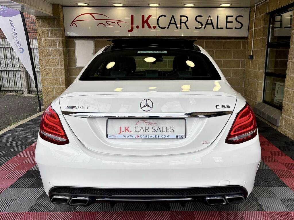 Mercedes-Benz C Class C63 Premium AR11AGH White #5