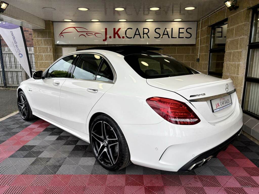 Mercedes-Benz C Class C63 Premium AR11AGH White #2