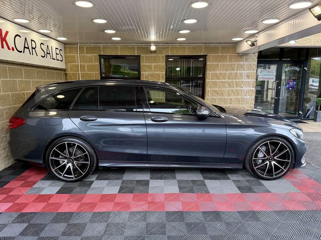 Mercedes-Benz C Class C220d Amg Line Grey