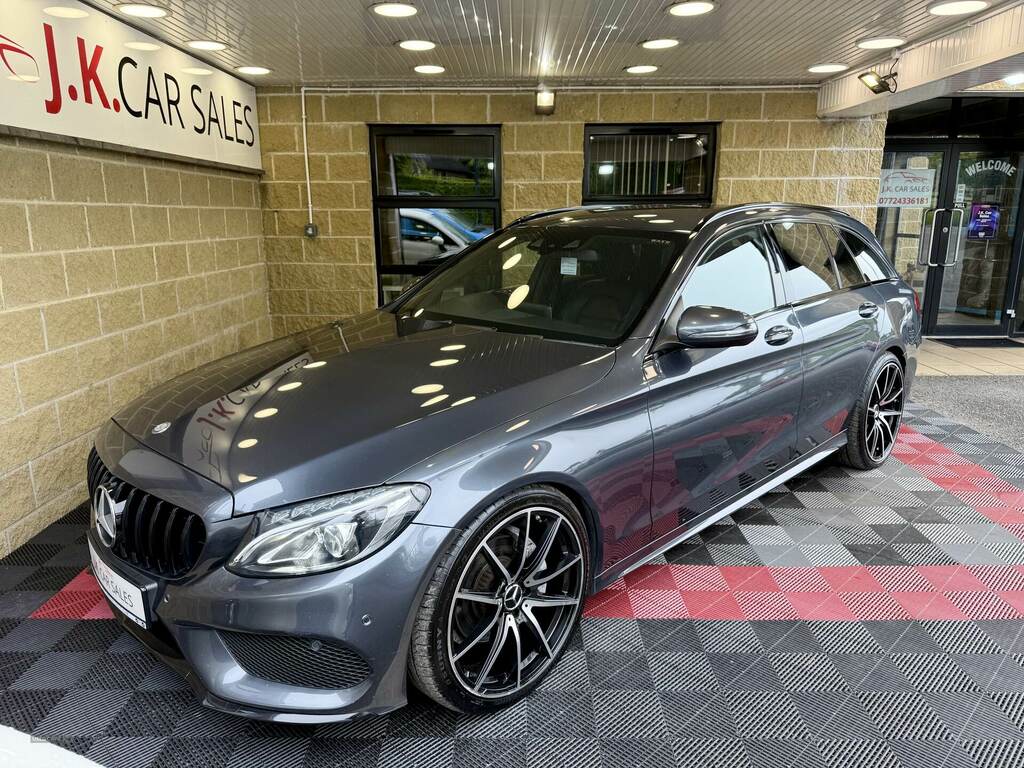 Mercedes-Benz C Class C220d Amg Line K88DGJ Grey #2