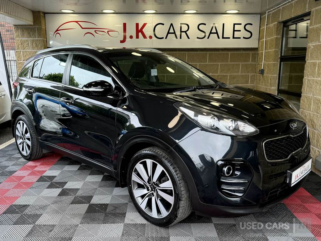 Kia Sportage 1.7 Crdi Isg 3 Panoramic Roof Black