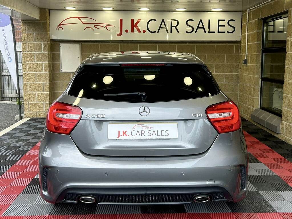 Mercedes-Benz A Class A200 Cdi Amg Night Edition KV65GRK Grey #5