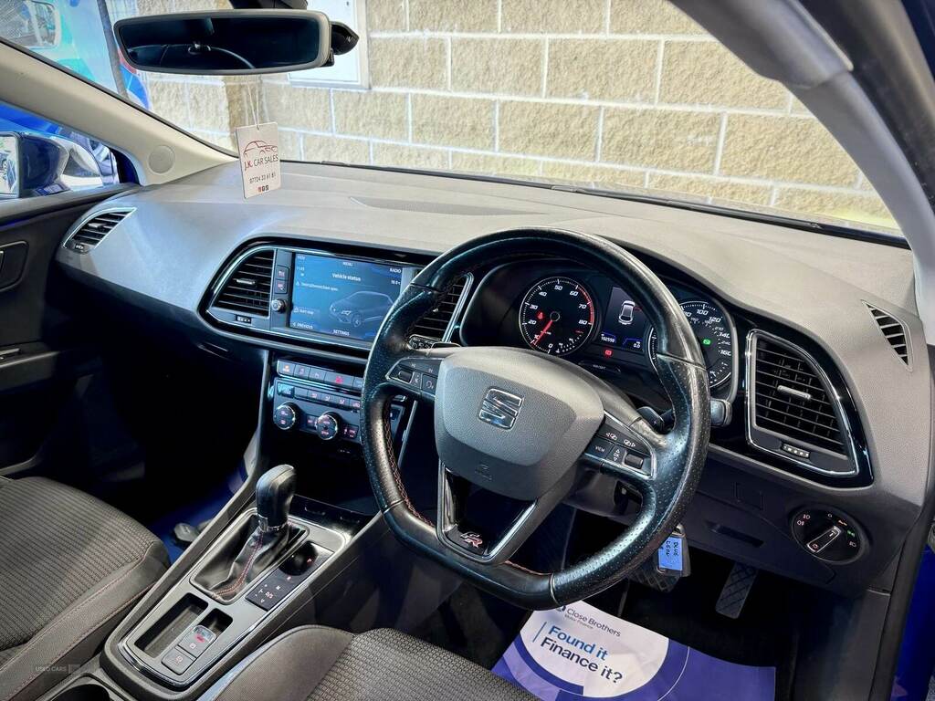 Seat Leon 2.0 Tsi 190 Fr Ez Dsg ORZ7285 Blue #6