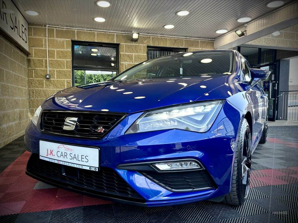 Seat Leon 2.0 Tsi 190 Fr Ez Dsg ORZ7285 Blue #4