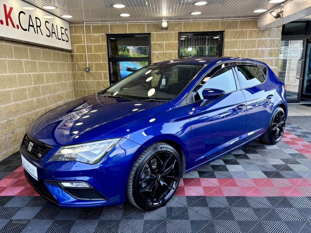 Seat Leon 2.0 Tsi 190 Fr Ez Dsg ORZ7285 Blue #2