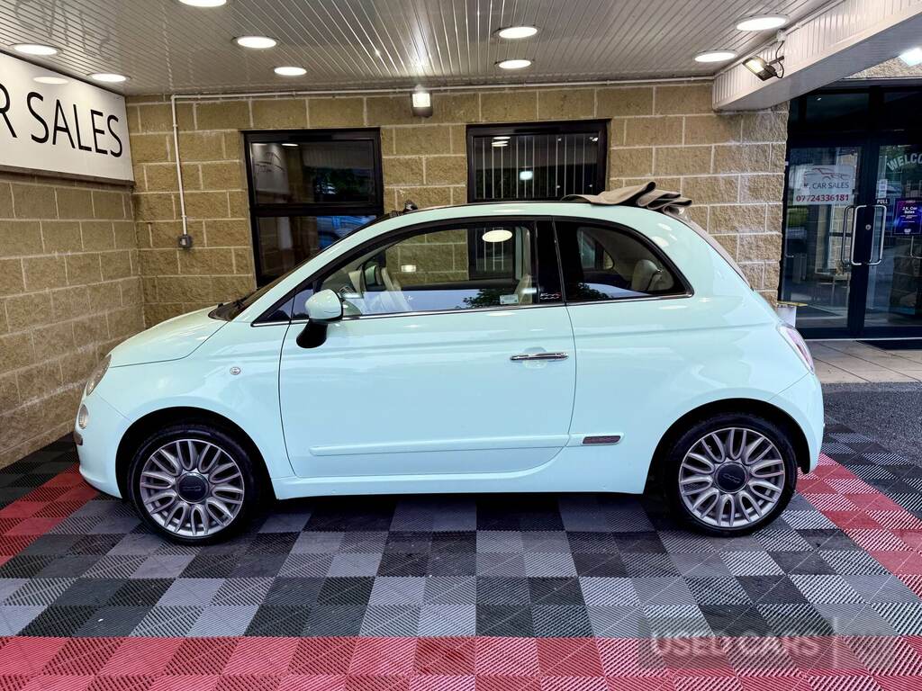 Fiat 500 1.2 Lounge Start Stop AGZ1062 Green #5