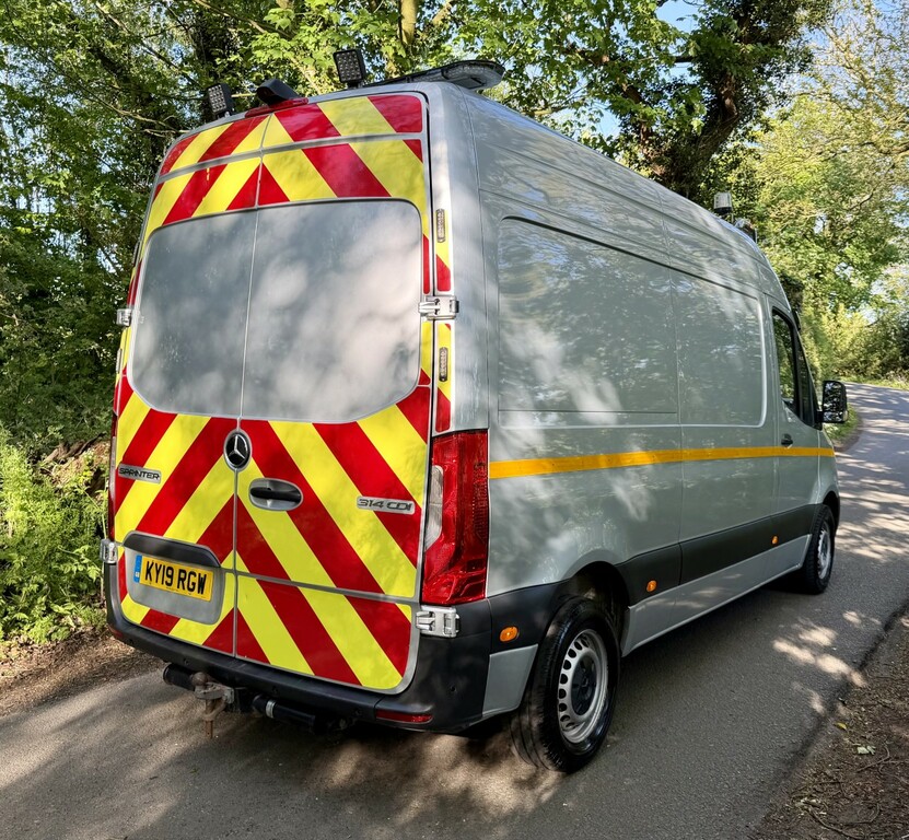 Mercedes-Benz Sprinter 2.1 314 Cdi L2 H2 2019 KY19RGW Silver #3