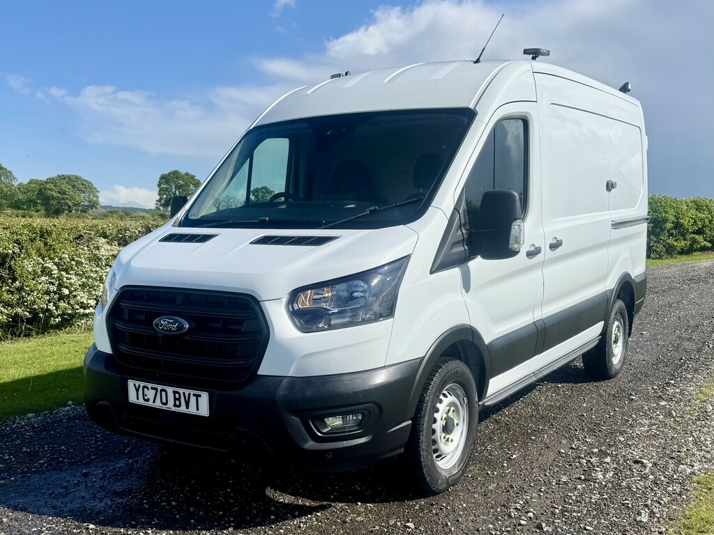 Ford Transit Custom 2.0 350 4X4 Awd L2 H2 Workshop Van 2020 White