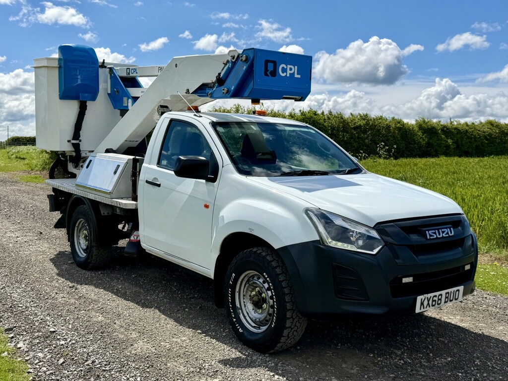 Isuzu D-Max 2.5 Td Cpl 4X4 Cherry Picker Access Platform 20 White #2