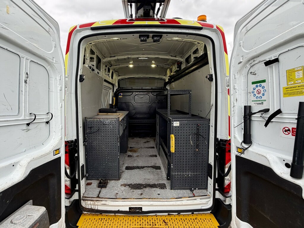 Ford Transit Custom 2.0 350 L2 4X4 Workshop Van 2017 CU67PLZ White #5