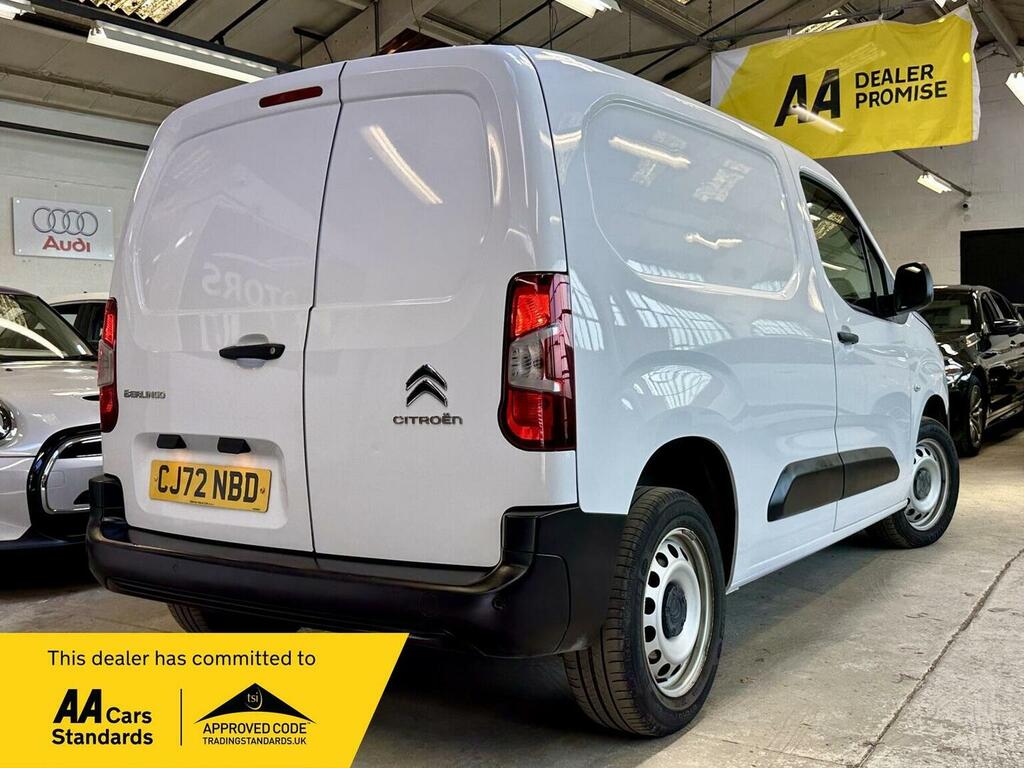 Citroen Berlingo Panel Van 1.5 Bluehdi 1000 Enterprise Edition M Sw CJ72NBD White #4