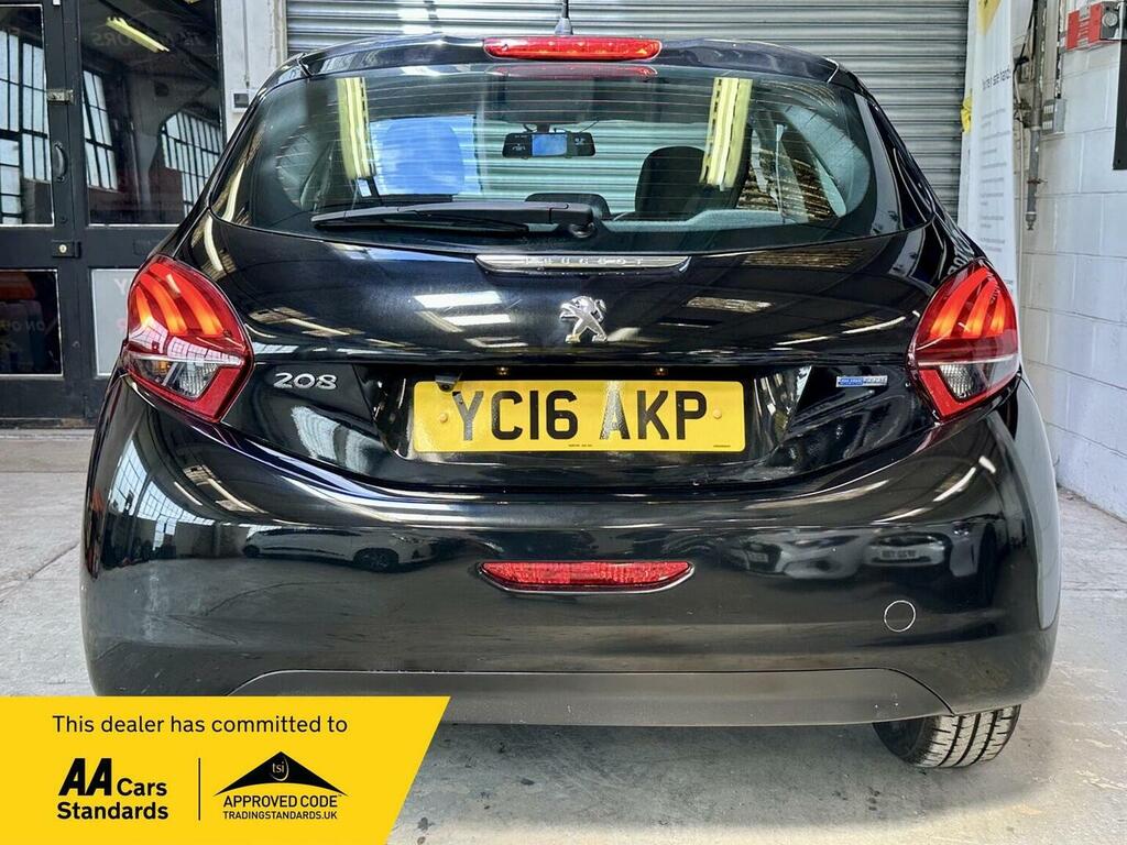 Peugeot 208 Hatchback 1.2 Puretech Active Euro 6 201616 YC16AKP Black #5