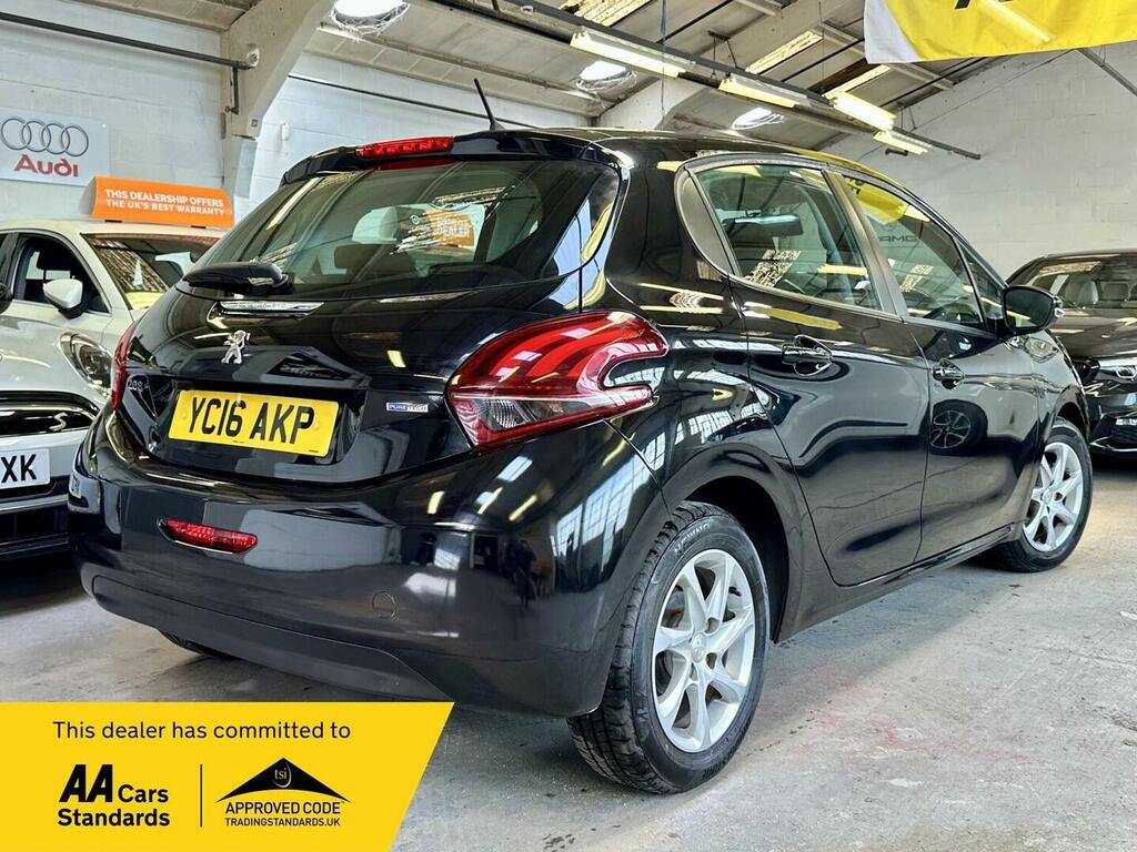 Peugeot 208 Hatchback 1.2 Puretech Active Euro 6 201616 YC16AKP Black #4