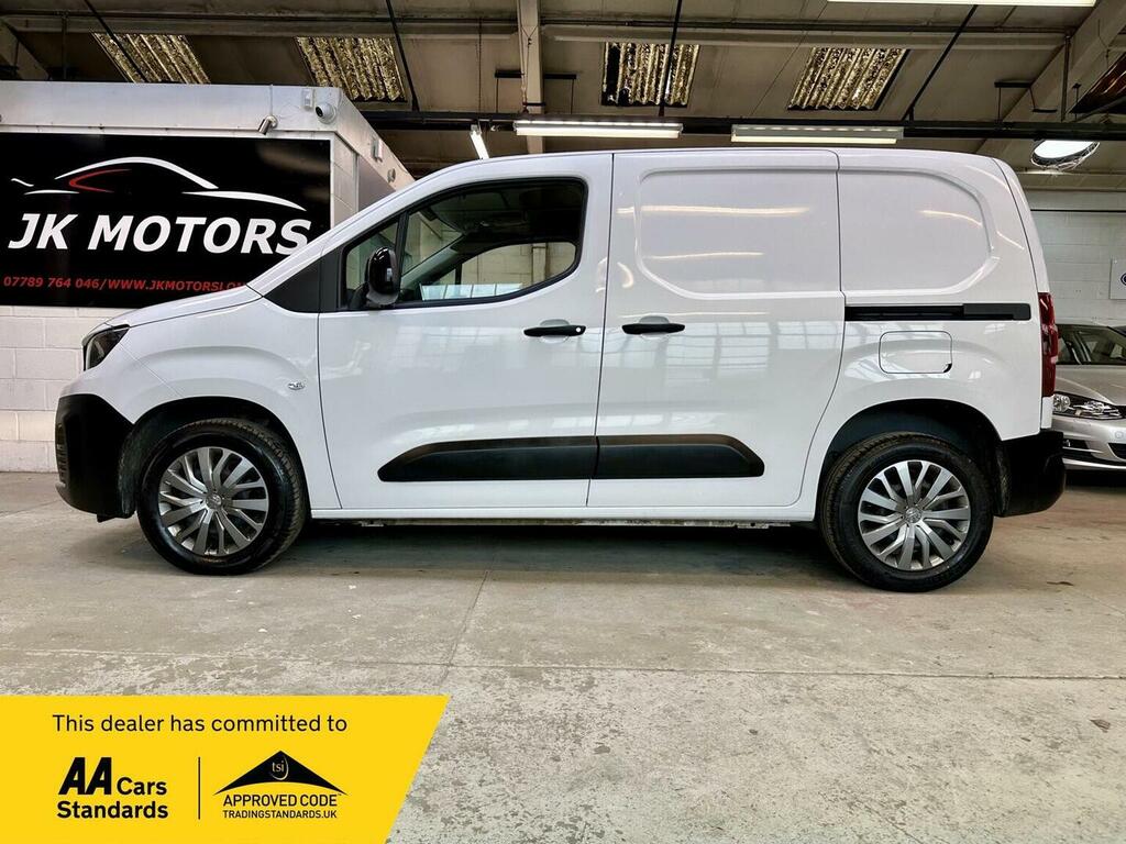 Peugeot Partner Panel Van 1.5 Bluehdi 1000 Professional Premium St White #6