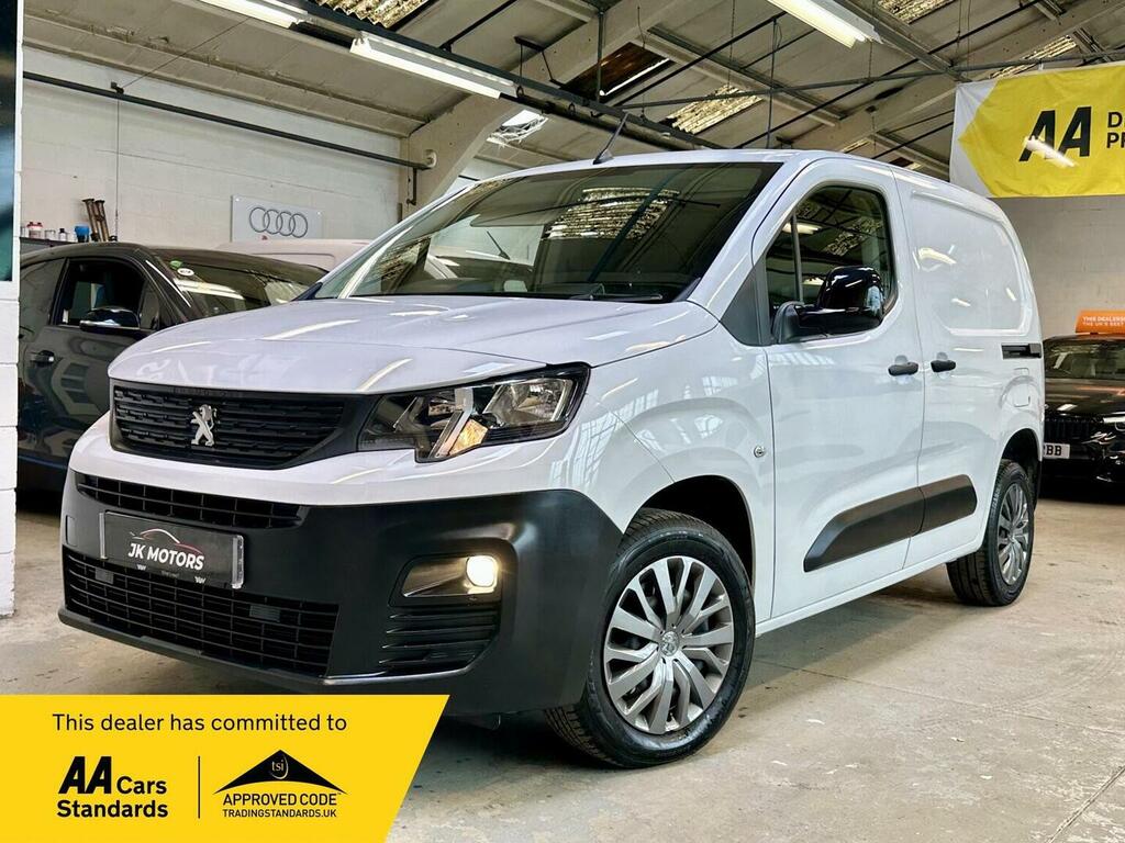 Peugeot Partner Panel Van 1.5 Bluehdi 1000 Professional Premium St White #2