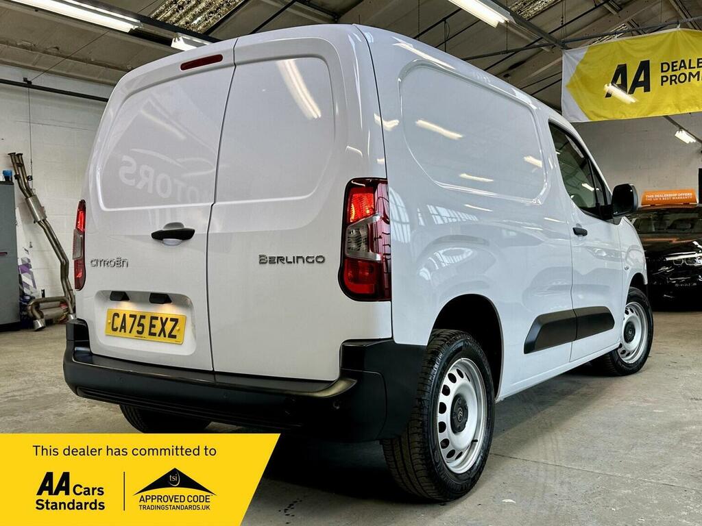Citroen Berlingo Panel Van 1.5 Bluehdi 1000 Enterprise Plus M Swb E CA75EXZ White #4