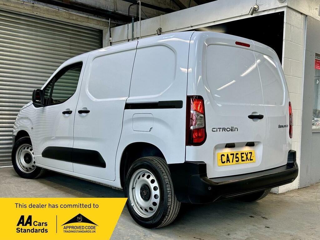 Citroen Berlingo Panel Van 1.5 Bluehdi 1000 Enterprise Plus M Swb E CA75EXZ White #3
