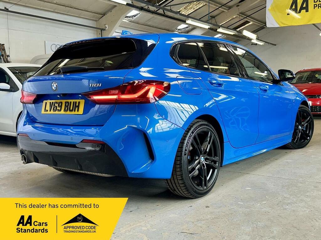 BMW 1 Series Hatchback 1.5 118I M Sport Dct Euro 6 Ss 2 LV69BUH Blue #3