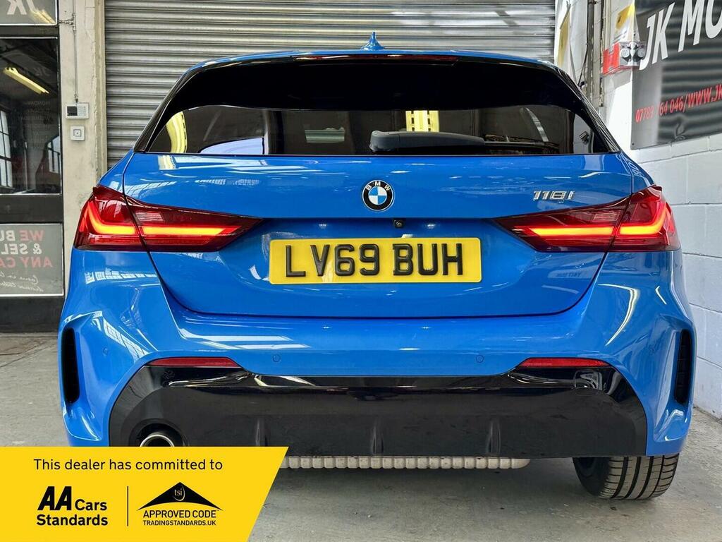 BMW 1 Series Hatchback 1.5 118I M Sport Dct Euro 6 Ss 2 LV69BUH Blue #4