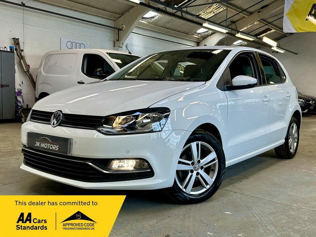 Volkswagen Polo Hatchback 1.0 Bluemotion Tech Match Edition Euro 6 White #2