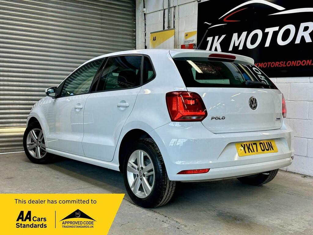 Volkswagen Polo Hatchback 1.0 Bluemotion Tech Match Edition Euro 6 White #3