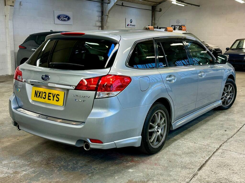 Subaru Legacy Estate White #22