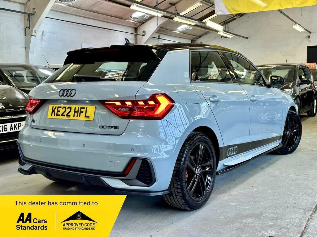 Audi A1 Hatchback 1.0 Tfsi 30 S Line Sportback Euro 6 Ss KE22HFL Grey #4