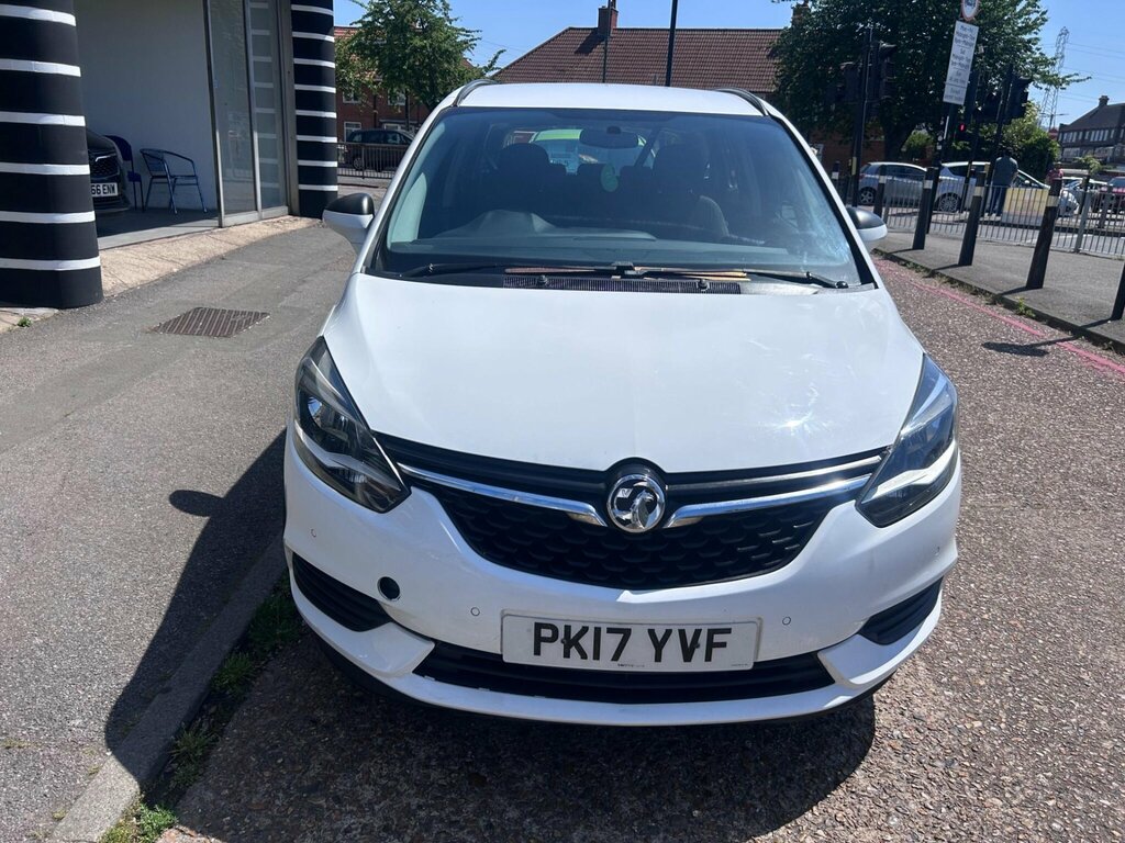 Vauxhall Zafira Tourer 1.4I Turbo Design Euro 6 PK17YVF White #2