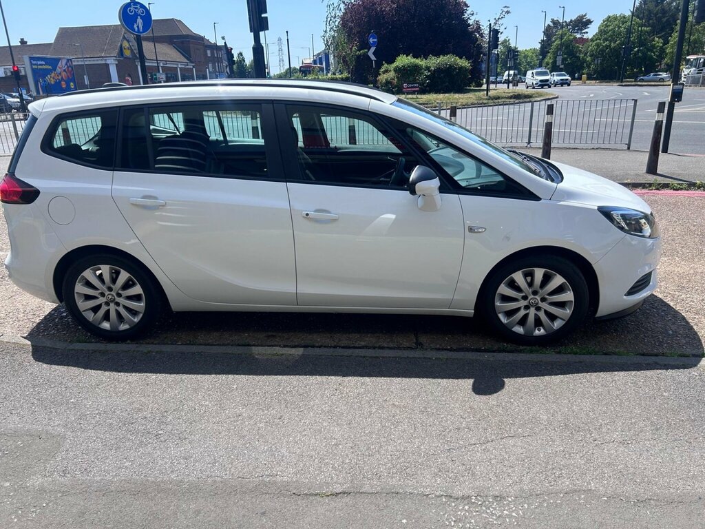 Vauxhall Zafira Tourer 1.4I Turbo Design Euro 6 PK17YVF White #4
