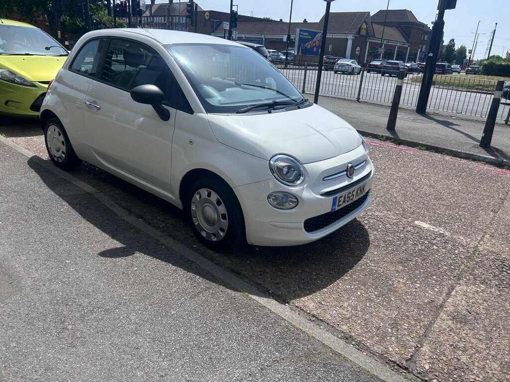 Fiat 500 1.2 Pop Euro 6 Ss EA65KNK White #3