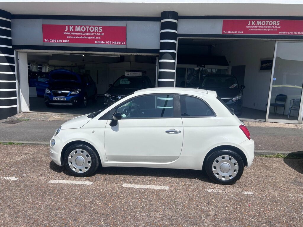 Fiat 500 1.2 Pop Euro 6 Ss EA65KNK White #5