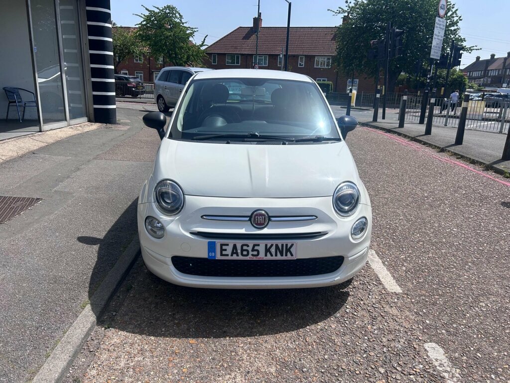 Fiat 500 1.2 Pop Euro 6 Ss EA65KNK White #2