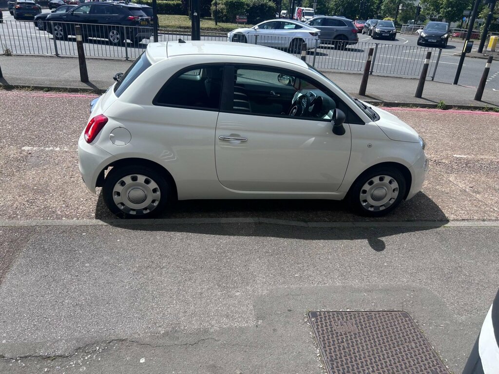 Fiat 500 1.2 Pop Euro 6 Ss EA65KNK White #4