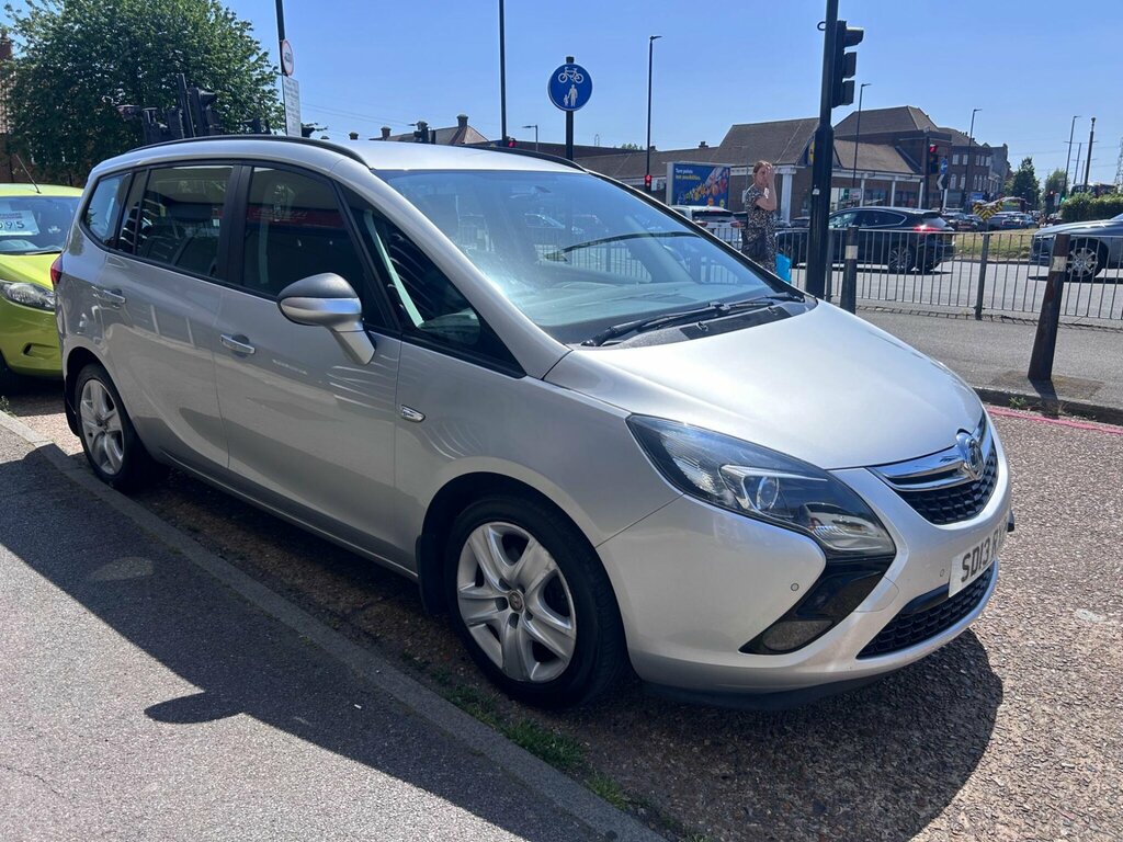 Vauxhall Zafira Tourer 1.8 16V Exclusiv Euro 5 SD13RXB Silver #3