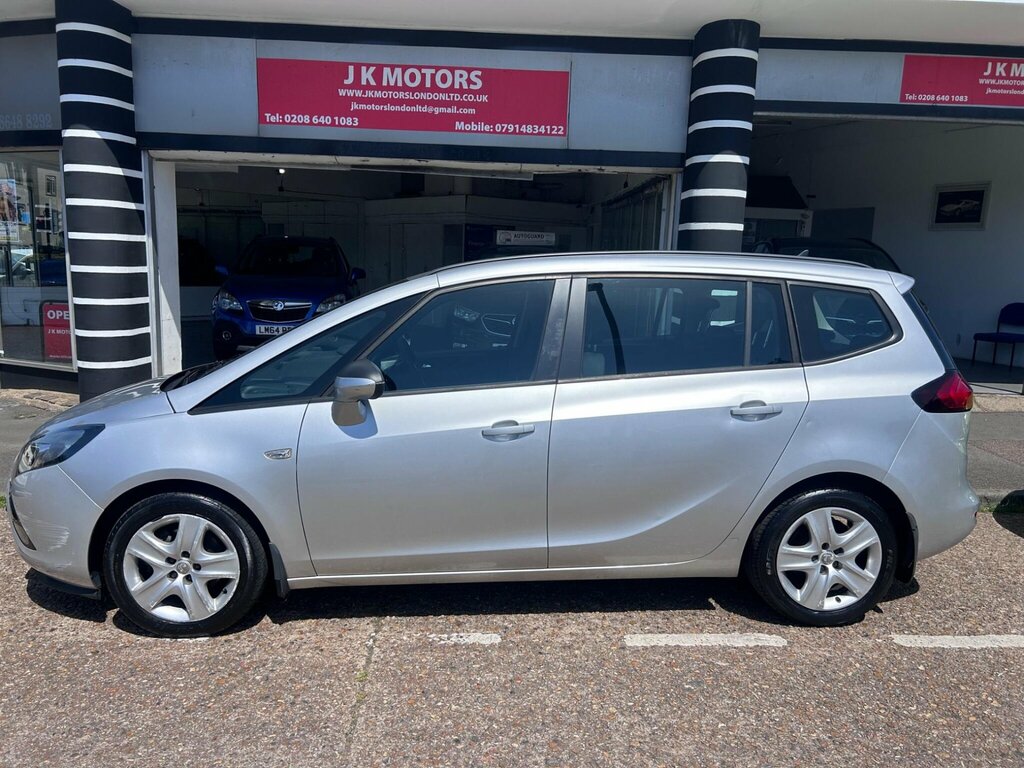 Vauxhall Zafira Tourer 1.8 16V Exclusiv Euro 5 SD13RXB Silver #4