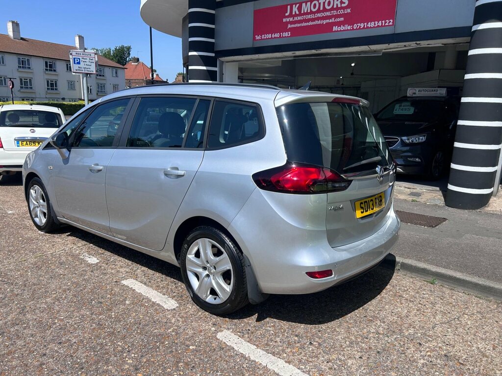 Vauxhall Zafira Tourer 1.8 16V Exclusiv Euro 5 SD13RXB Silver #6