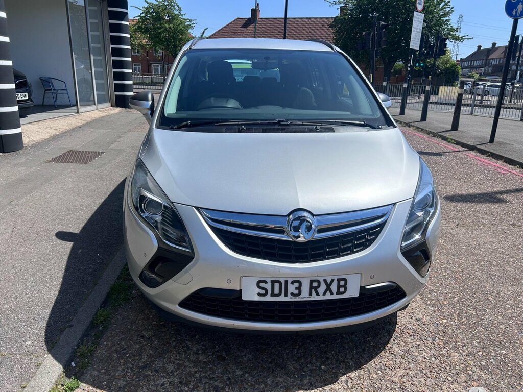 Vauxhall Zafira Tourer 1.8 16V Exclusiv Euro 5 SD13RXB Silver #2