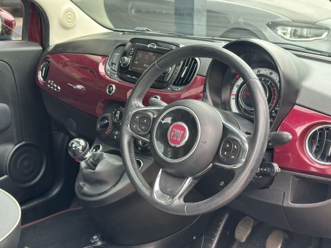 Fiat 500 1.2 500 Lounge WR18JXX Red #4