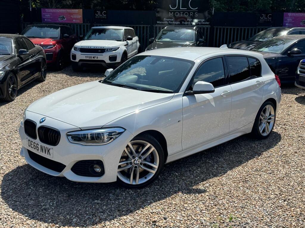 BMW 1 Series Hatchback 1.5 118I M Sport Euro 6 Ss 2017 OE66NVK White #5
