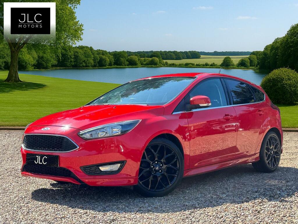Ford Focus Hatchback 1.5 Tdci Zetec S Euro 6 Ss 2015 Red