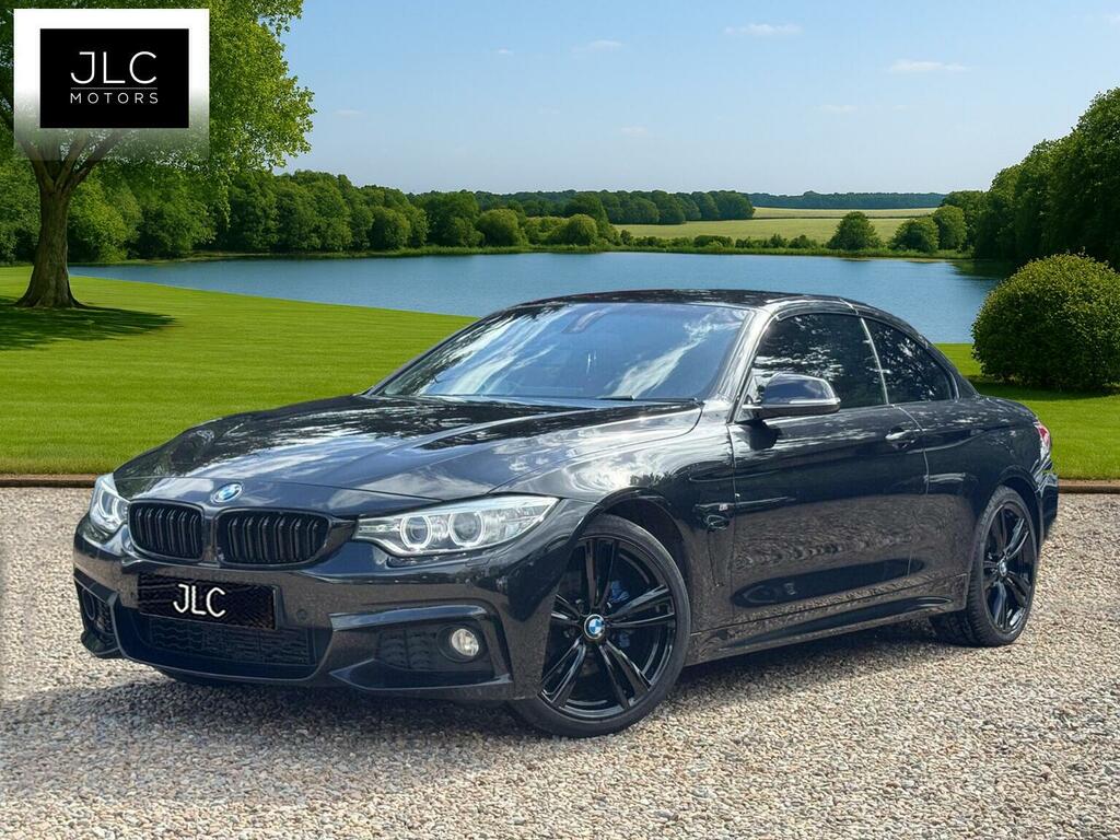 BMW 4 Series Convertible 2.0 420D M Sport Euro 6 Ss Black
